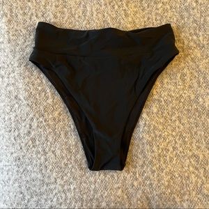 Aerie AE high cut high waist bikini bottom size M